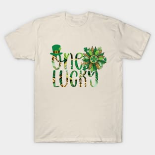 one lucky st patricks day gift T-Shirt